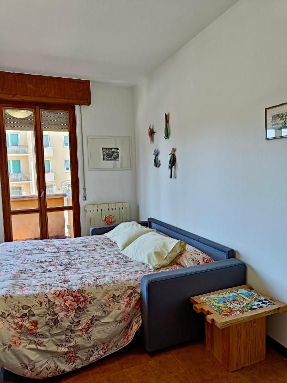 Łóżko lub łóżka w pokoju w obiekcie Casa Lucy