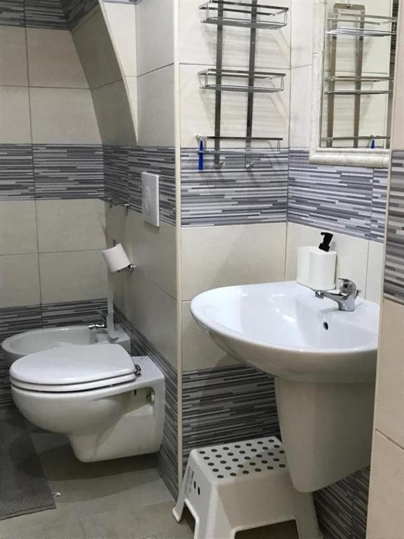 Koupelna v ubytování B&B CASA ELISABETTA