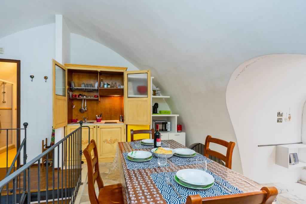 Kuchyňa alebo kuchynka v ubytovaní Casa Isabella