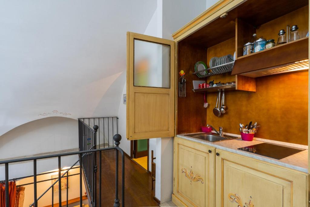 Kuchyňa alebo kuchynka v ubytovaní Casa Isabella
