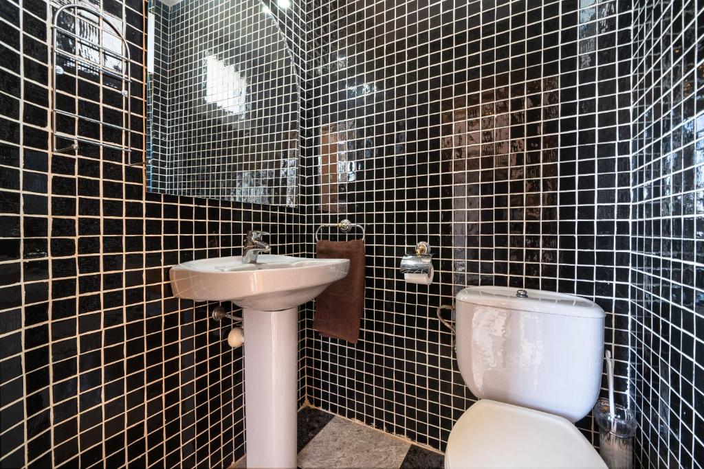 Koupelna v ubytování Villa Luxury Rock Tirri