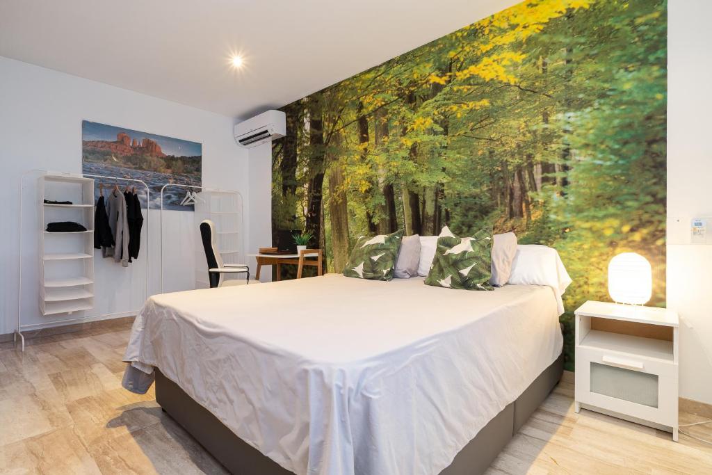 Postel nebo postele na pokoji v ubytování Villa Luxury Rock Tirri