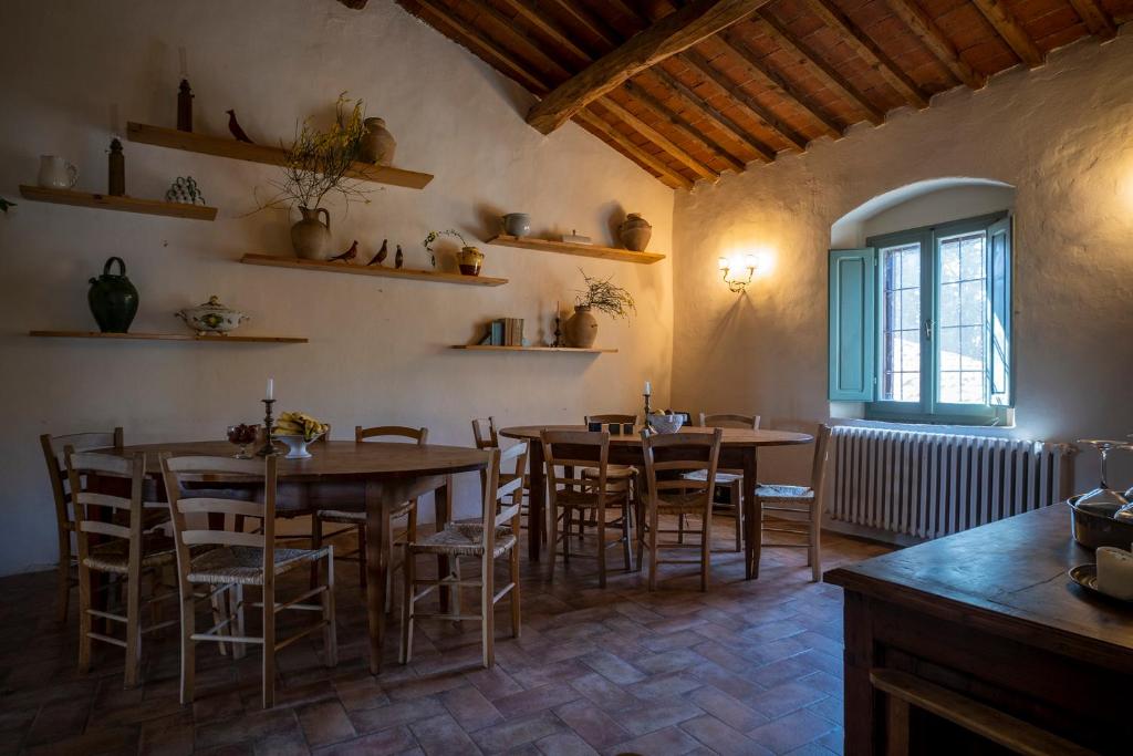 Restaurace v ubytování Castello del Calcione