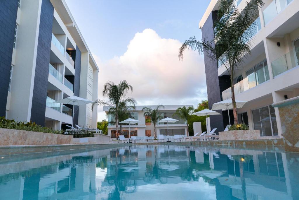 Bazén v ubytování Punta Cana Suite nebo v jeho okolí
