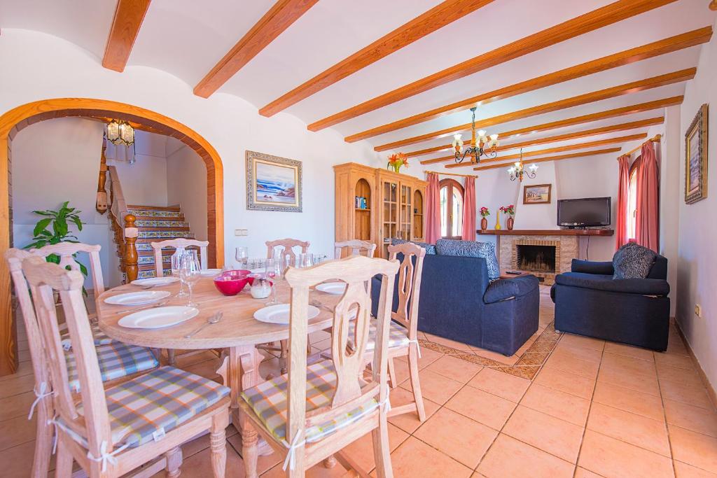 Posezení v ubytování Villa Fuster - PlusHolidays