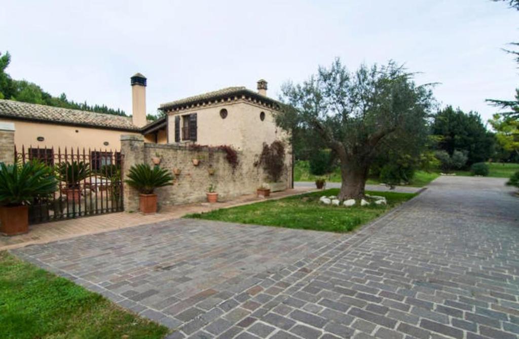 Zahrada ubytování Villa Conero