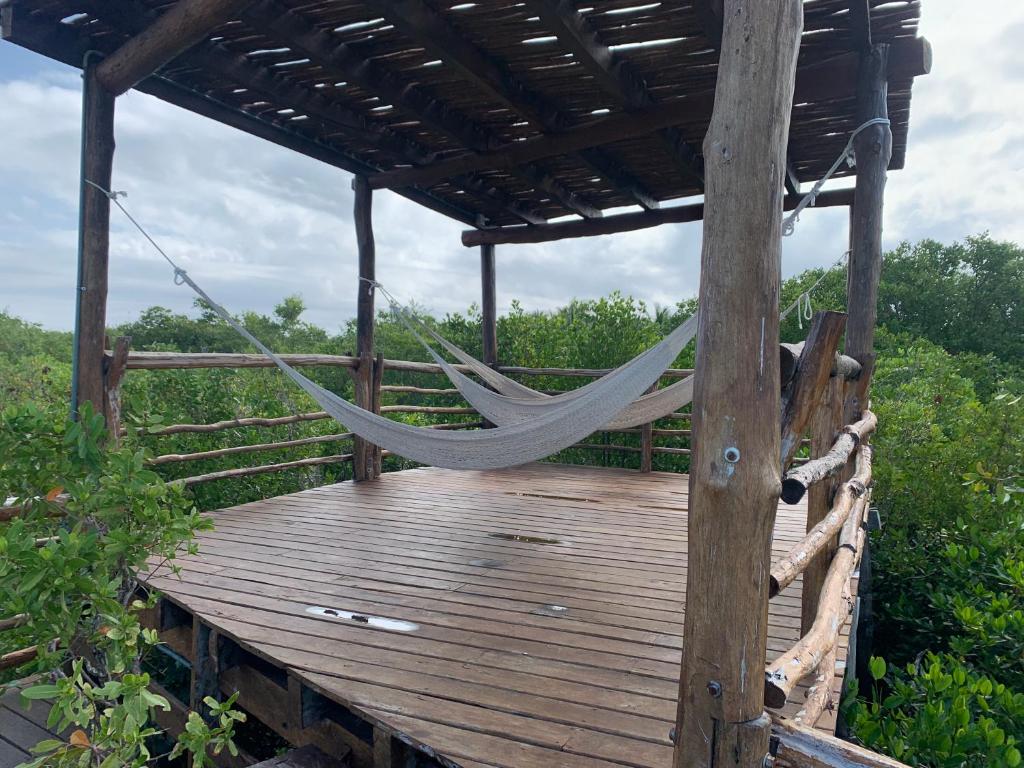 Zahrada ubytování Casa Borush Tulum Glamping Fruit & Cenote Experience