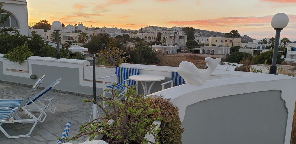 Balkon lub taras w obiekcie Atlas Pension