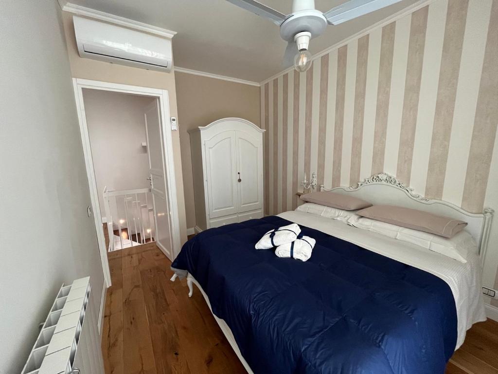 A bed or beds in a room at Casa de la Luna
