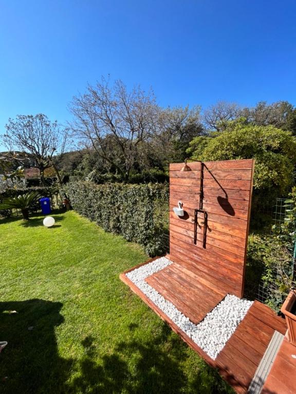 A garden outside Casa de la Luna