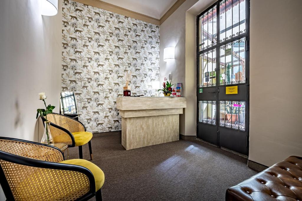 Część wypoczynkowa w obiekcie Maison Pitti Florence
