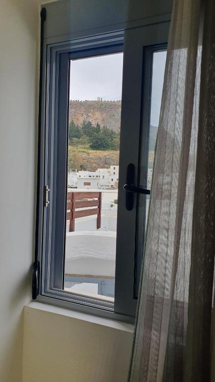Balkón nebo terasa v ubytování Toulipa Lindos