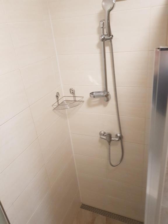 Koupelna v ubytování Apartmán ANNA s vinným sklepem Pouzdřany