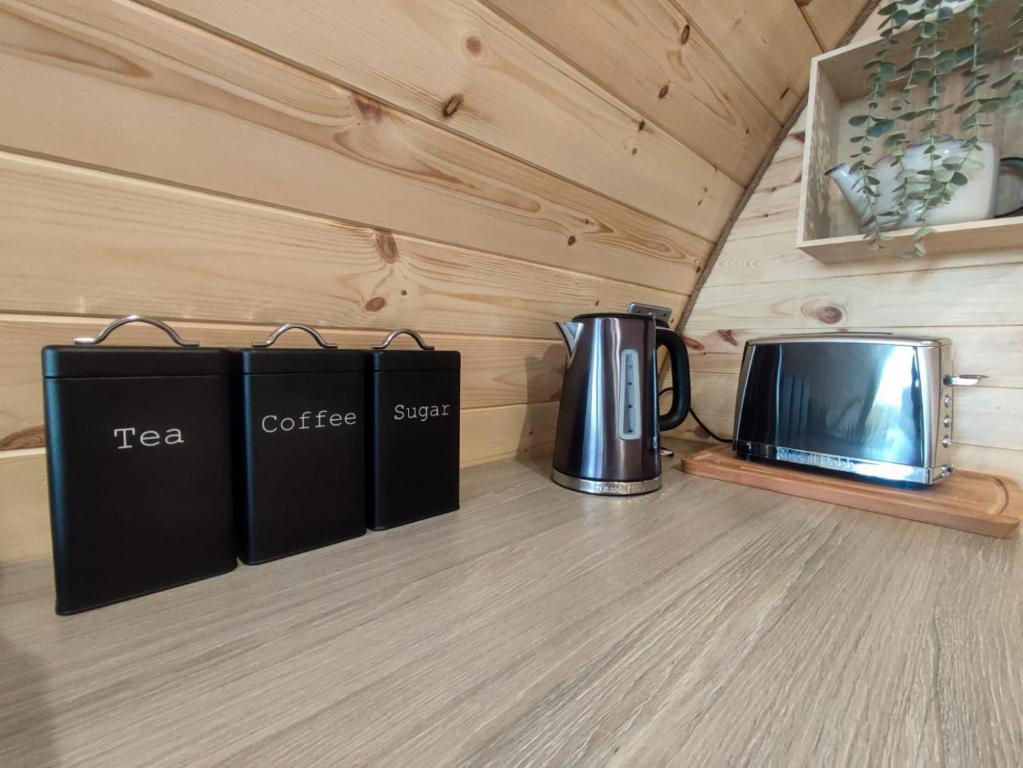 Kuchyň nebo kuchyňský kout v ubytování Haven Pod Easkey