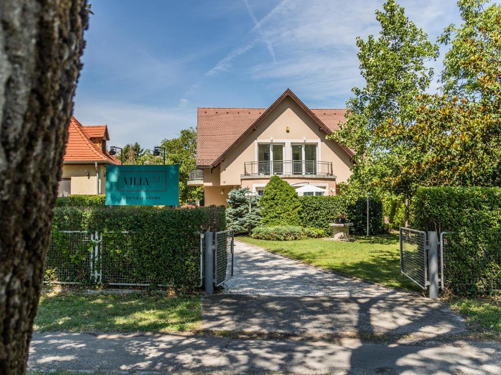 En have udenfor Villa 21 Boutique Rooms