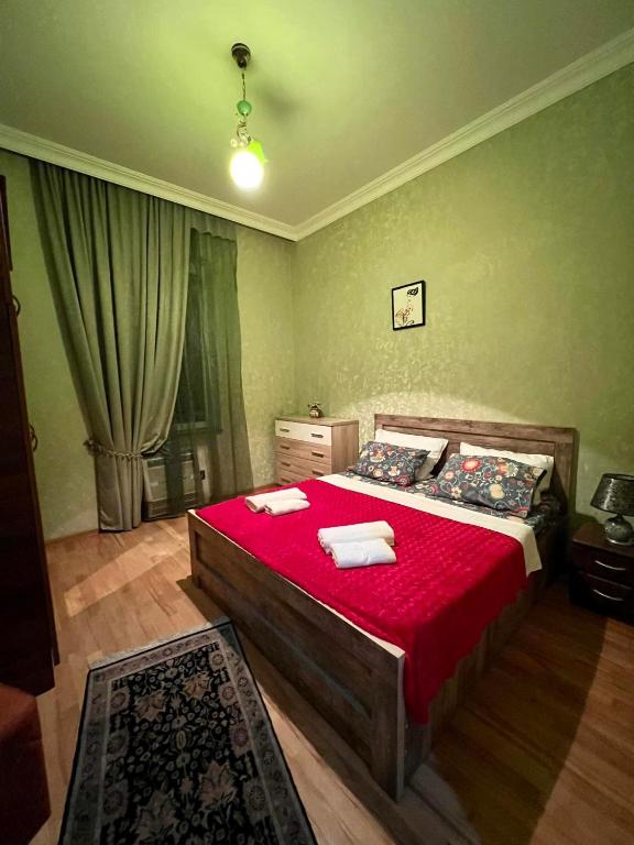Postel nebo postele na pokoji v ubytování Sisi Guest House