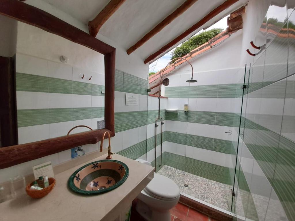 Un baño de Posada Sueños de Antonio
