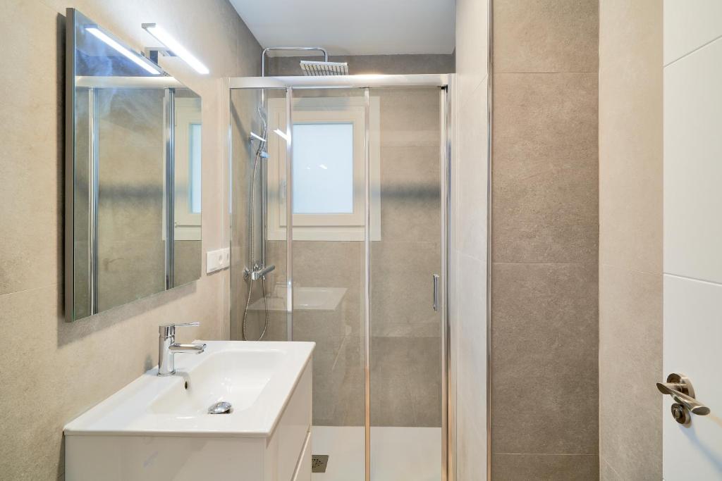 Łazienka w obiekcie Impresionante apartamento en Playa de la Malagueta