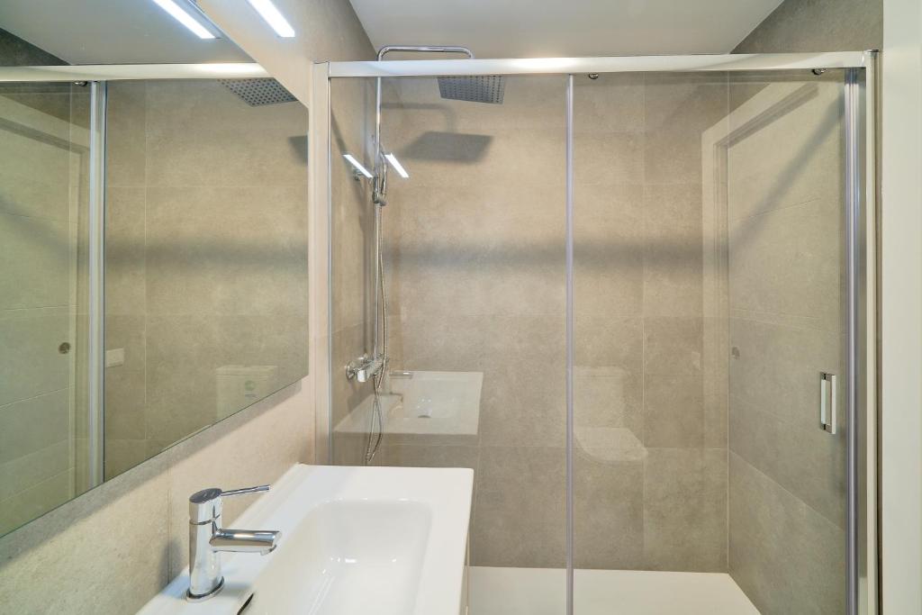 Łazienka w obiekcie Impresionante apartamento en Playa de la Malagueta