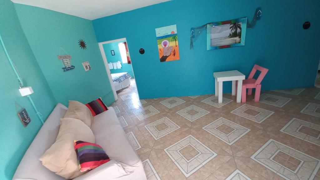 Posezení v ubytování Castaways Villa