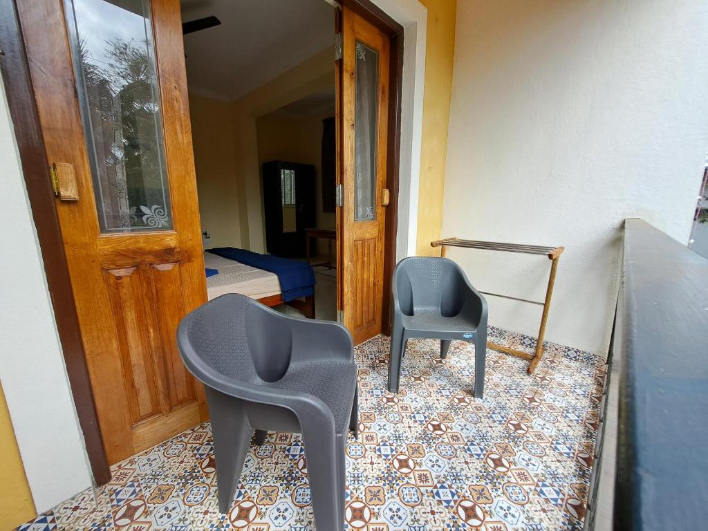 Istumisnurk majutusasutuses D'souza's Guest House