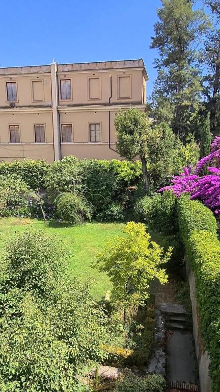 A garden outside Villa Riari Garden