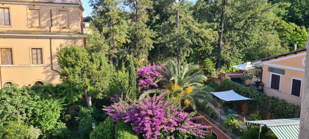 A garden outside Villa Riari Garden