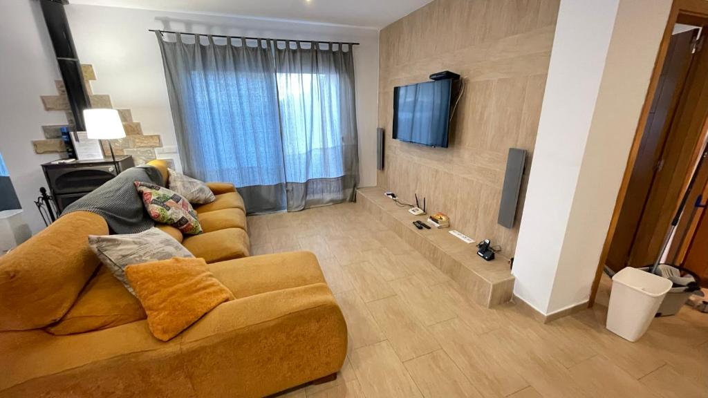 TV a/nebo společenská místnost v ubytování Casa Xisca