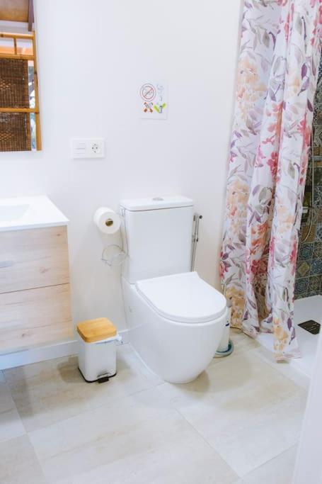 Koupelna v ubytování Casita Gopal