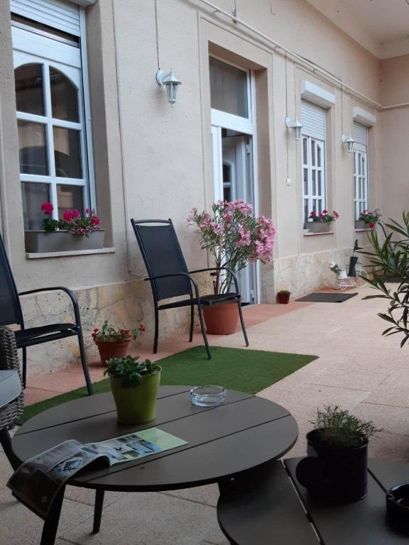 Posezení v ubytování Edina Apartman
