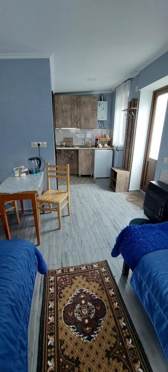 Kuchyň nebo kuchyňský kout v ubytování guest house lela rezo
