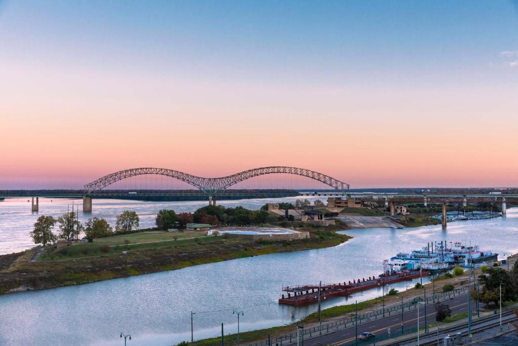 Hyatt Centric Beale Street Memphis - Chambre Queen Avec Deux Lits Queen Et Vue De La Rivière