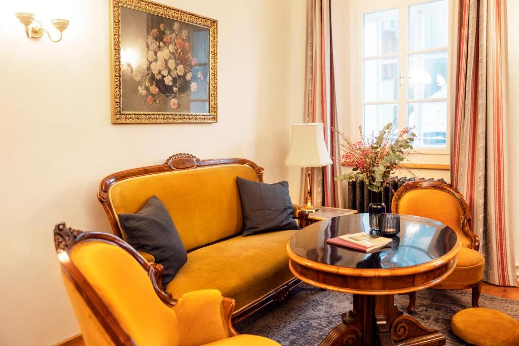 Istumisnurk majutusasutuses Podenhaus