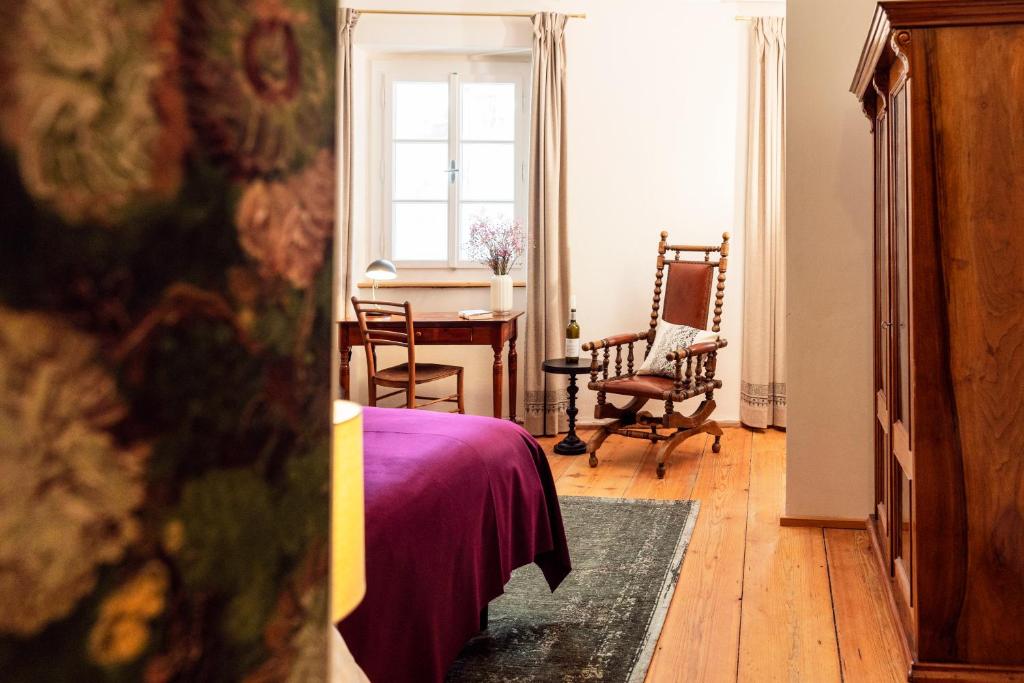 Istumisnurk majutusasutuses Podenhaus