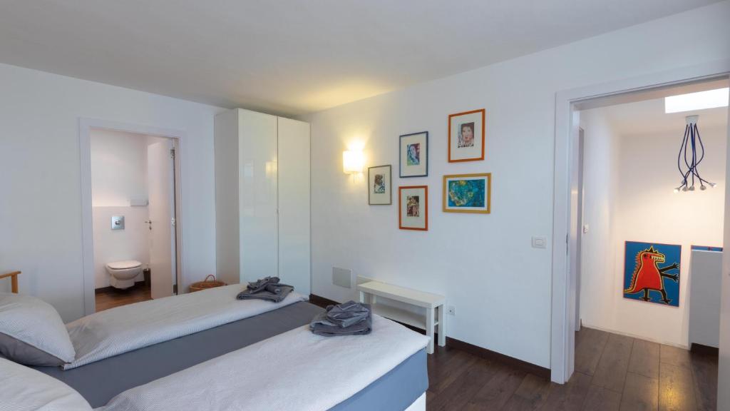 Postel nebo postele na pokoji v ubytování Villa Amor