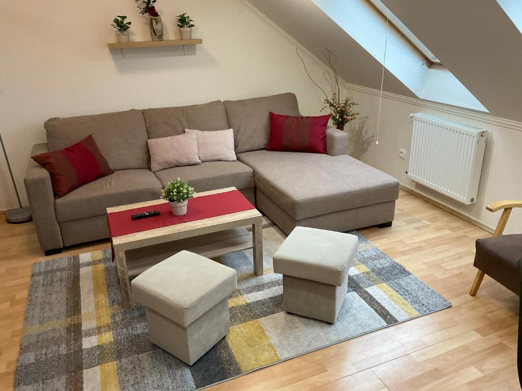 Część wypoczynkowa w obiekcie Sport Apartman