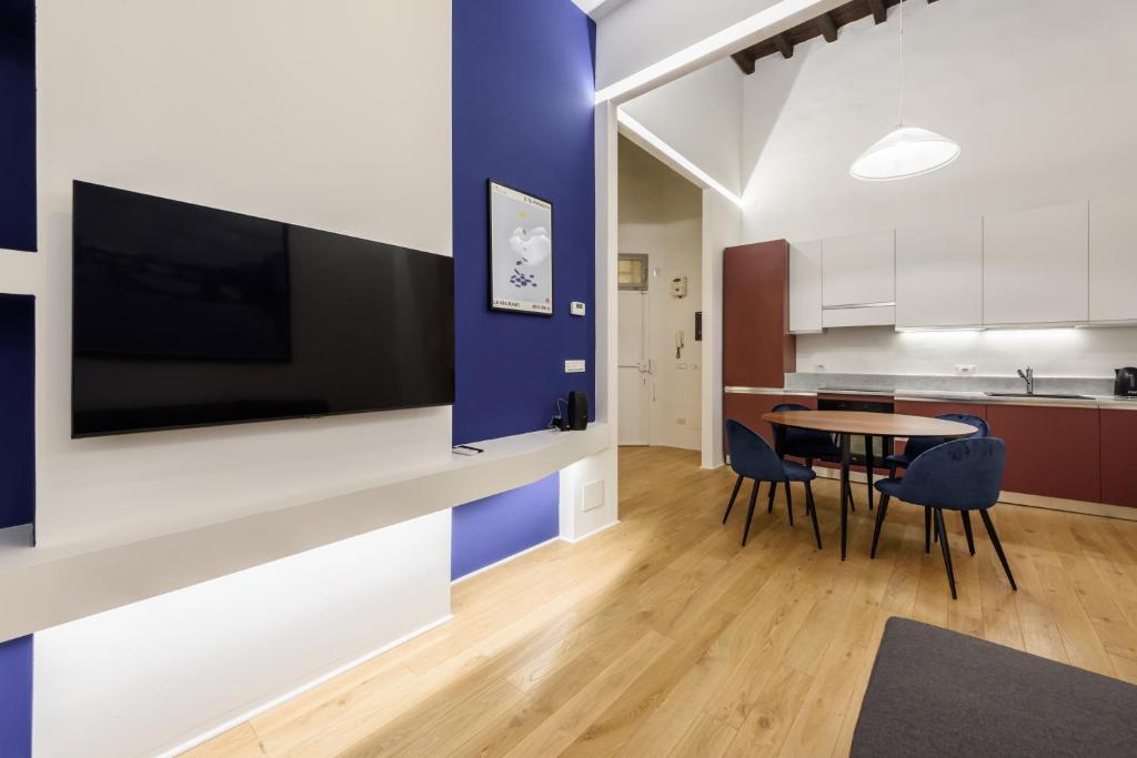 Kuchyň nebo kuchyňský kout v ubytování San Niccolò Dream by Mmega