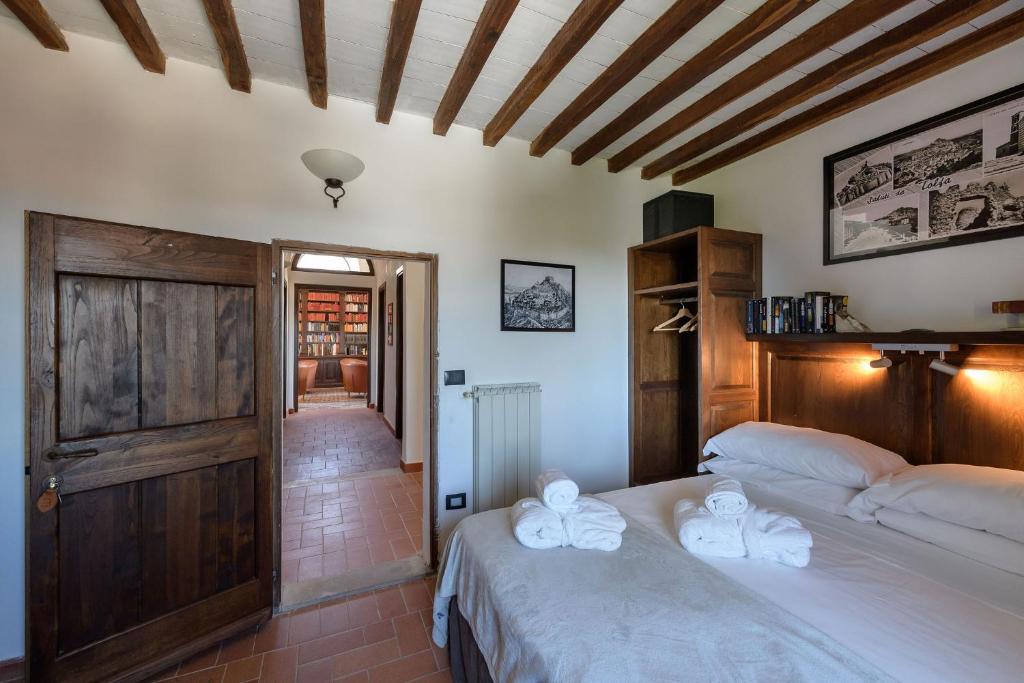 Letto o letti in una camera di Convento dei Cappuccini