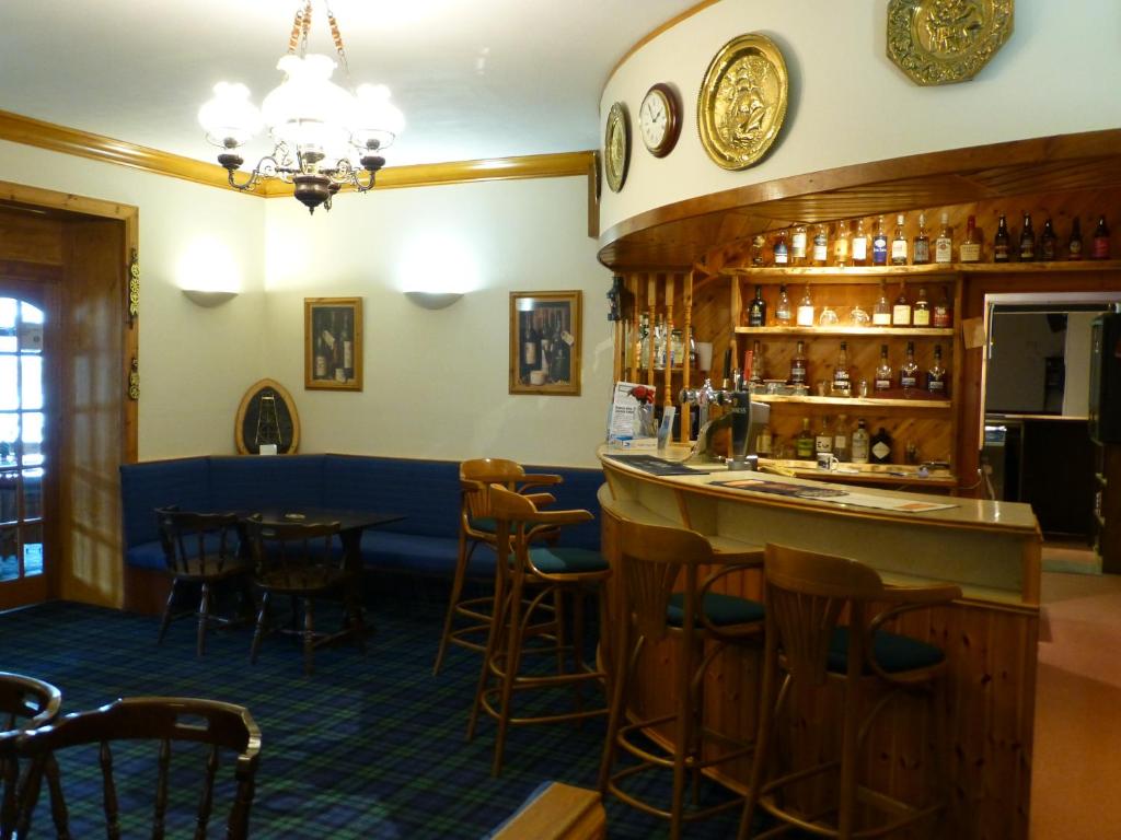 Lounge nebo bar v ubytování Doune Braes Hotel