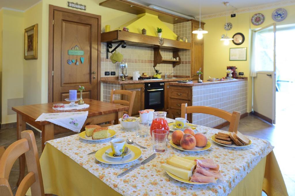 Kuchyň nebo kuchyňský kout v ubytování Bed And Breakfast Montino