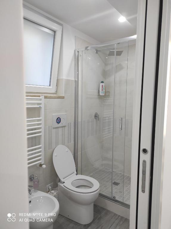 A bathroom at Casa Mario