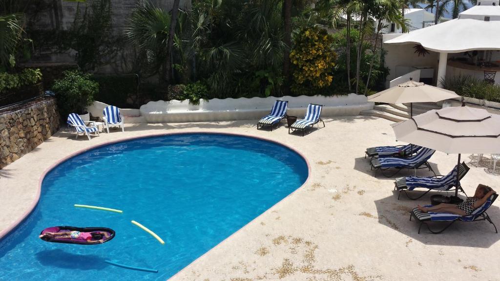 Bazén v ubytování Penthouse VLM Gran Terraza 200 metros vista inmejorable piscina gigante nebo v jeho okolí