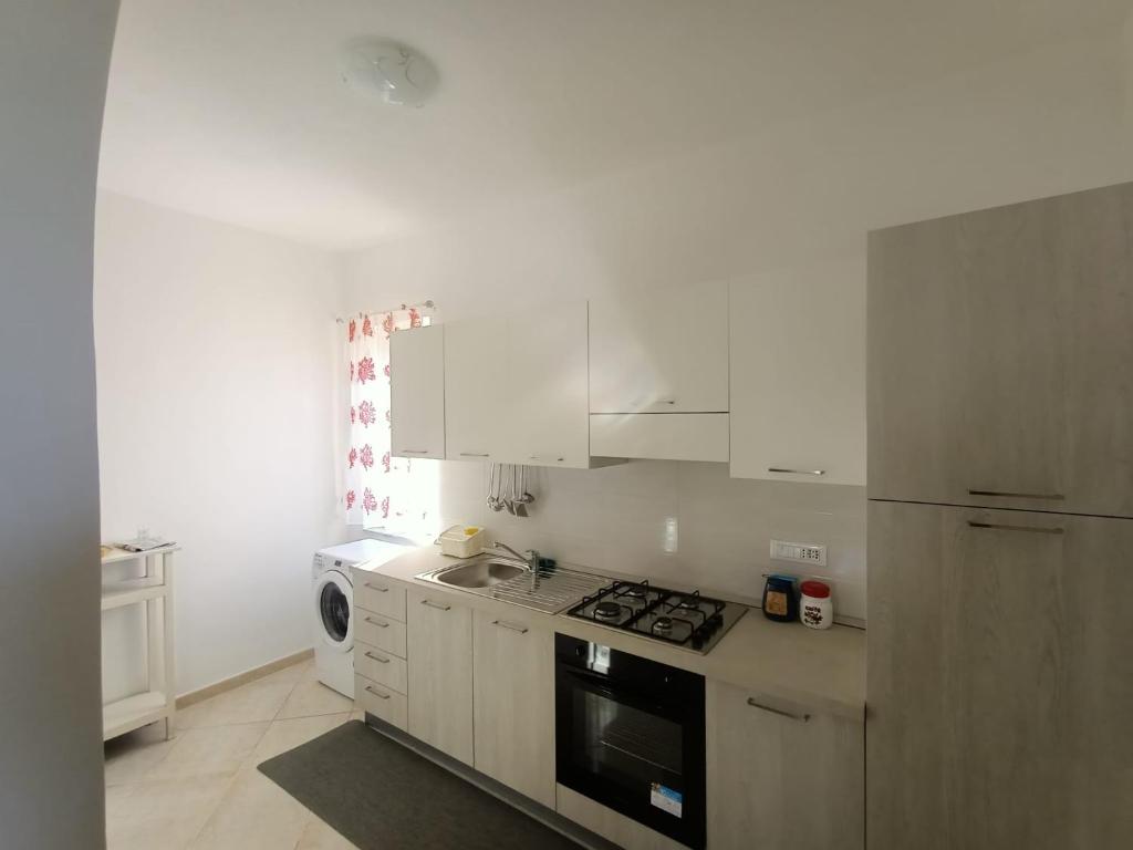 Küche/Küchenzeile in der Unterkunft Casa di Rossella