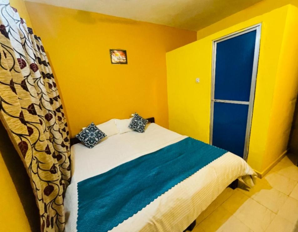 Postel nebo postele na pokoji v ubytování Samantha Inn Beach Resort