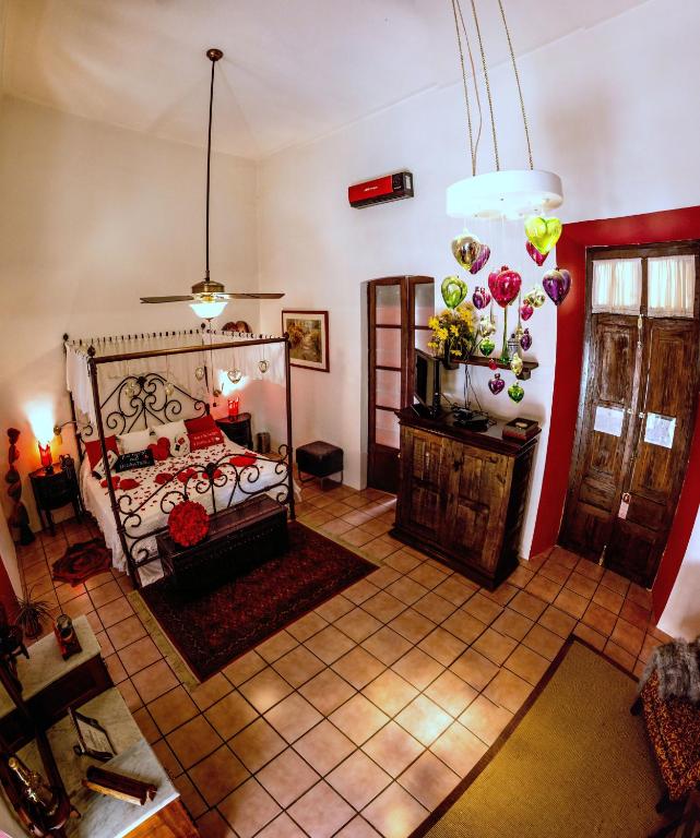 Posezení v ubytování La Casona de Tete