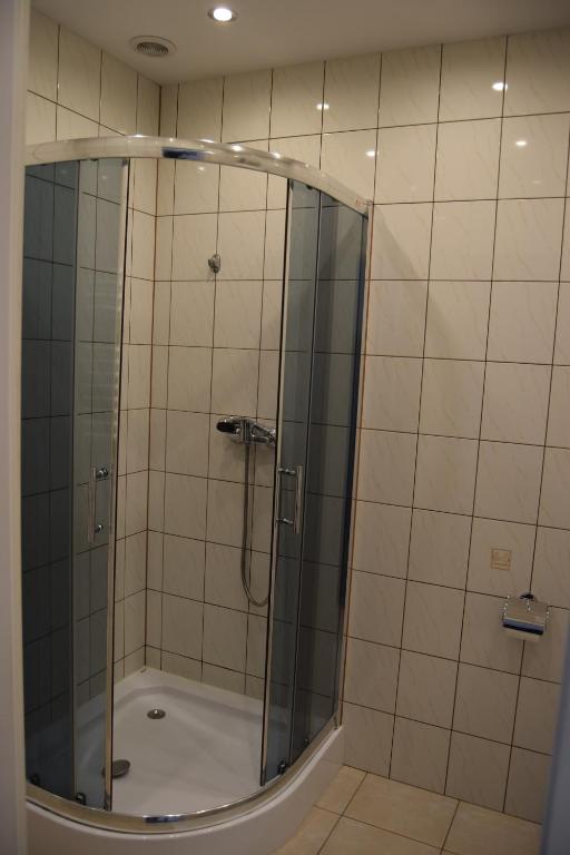 Kúpeľňa v ubytovaní Apartamenty Hejszowina