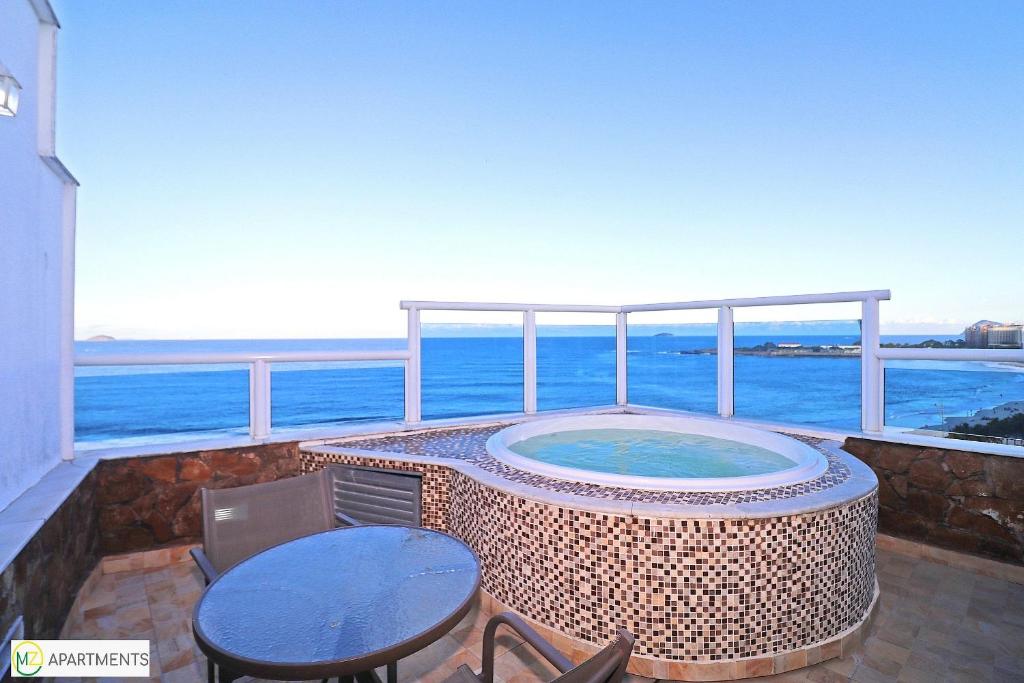 Image showcasing Oceanfront penthouse with private pool Copacabana, Rio de Janeiro ...