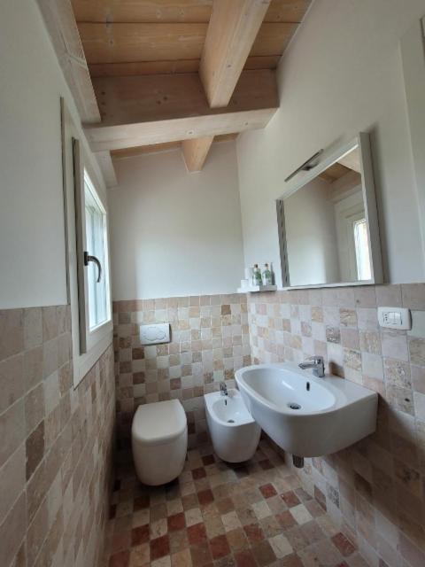 A bathroom at Audaces Resort