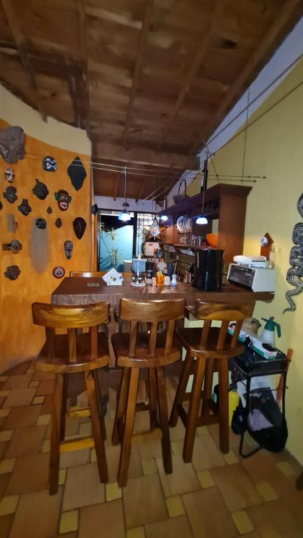 Restaurace v ubytování Apartamento Acogedor en el Retiro