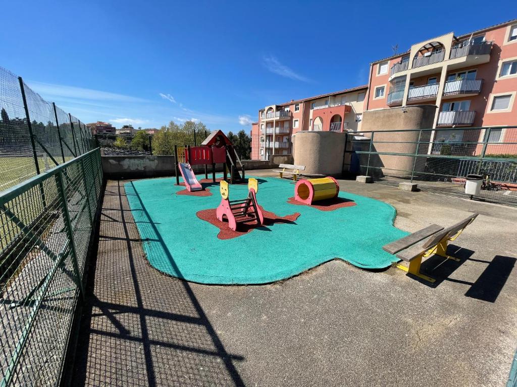 Detský kútik v ubytovaní FREJUS LAGON BLEU